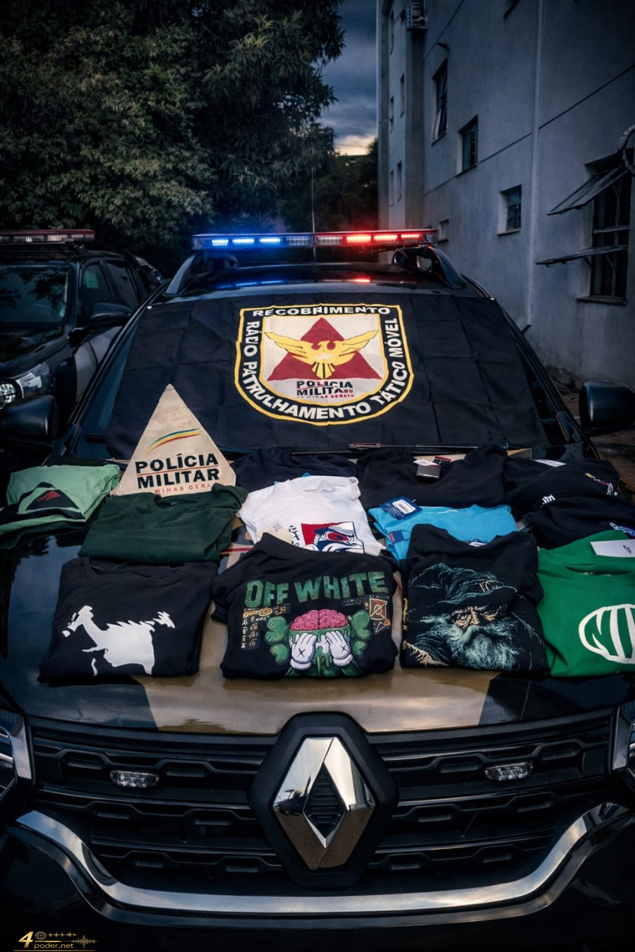 Polícia prende suspeitos após furto a loja no Centro de Alfenas