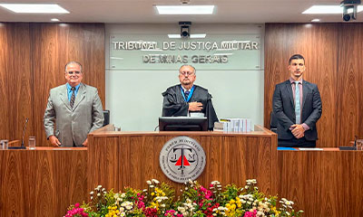 TJMG participa da posse de novo juiz da Justiça Militar de Minas Gerais