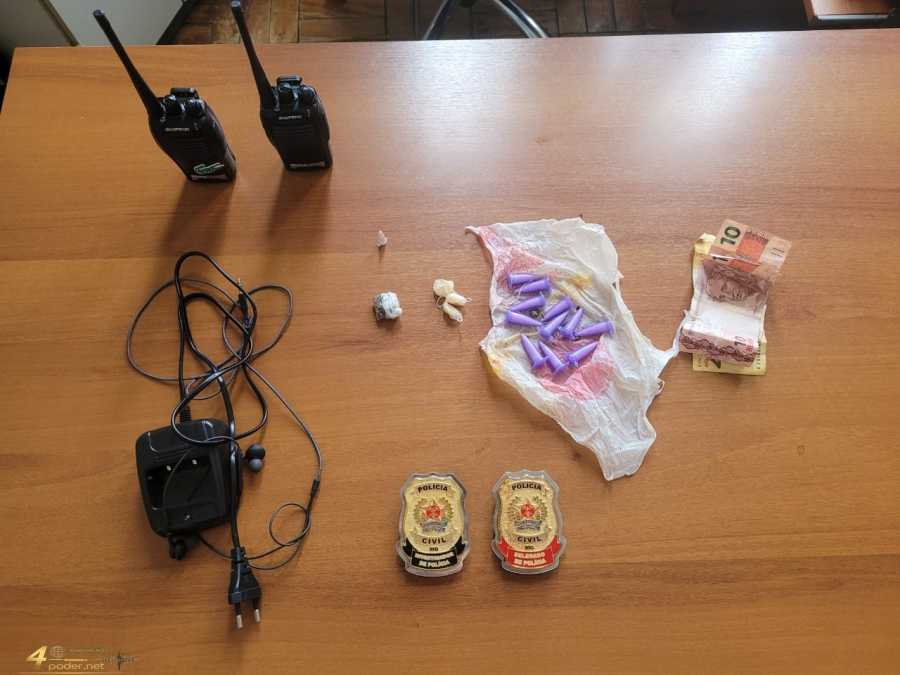 PCMG apreende adolescente por ato infracional análogo ao tráfico em Machado