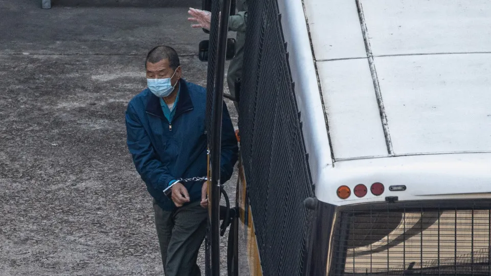 Taiwan condena pena de 20 anos a Jimmy Lai e acusa repressão chinesa