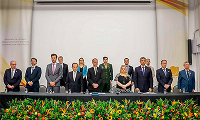 Presidente do TJMG é agraciado com Medalha do Mérito Eleitoral