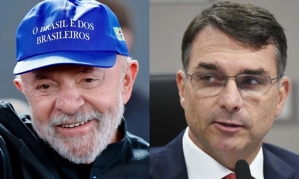 Atlas/Bloomberg: Lula e Flávio Bolsonaro empatam no 2º turno