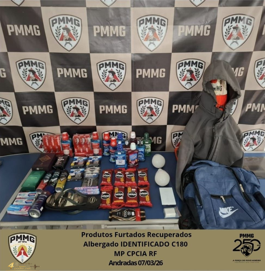 Polícia registra prisões e apreensões em Andradas, Varginha e Guapé