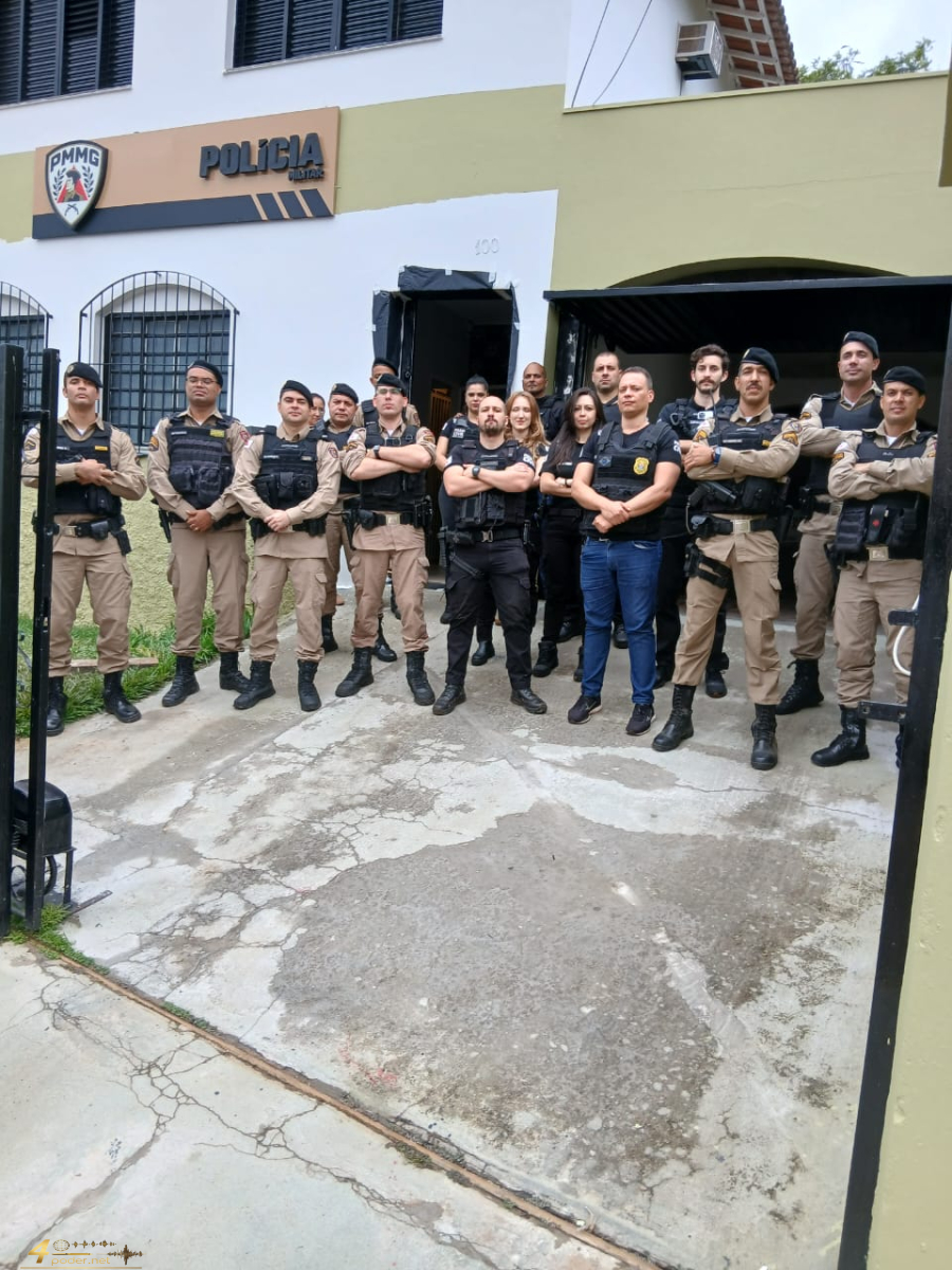 Operação conjunta fecha pontos de tráfico e prende cinco em Areado