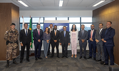 Conselheiros do CNJ conhecem estruturas do Juizado do Torcedor