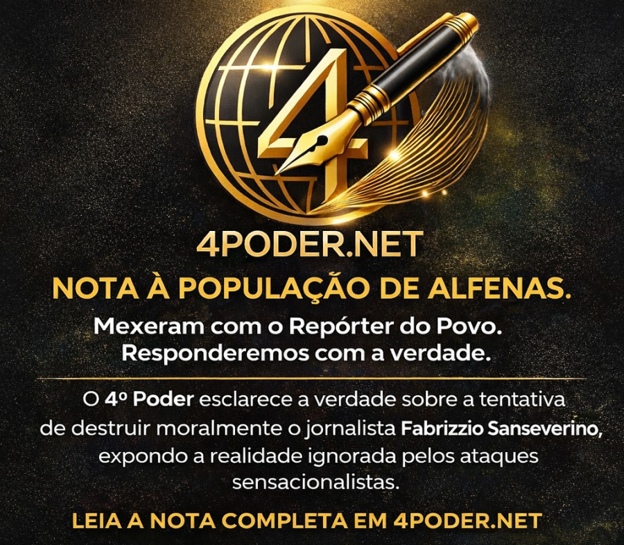 NOTA À POPULAÇÃO DE ALFENAS