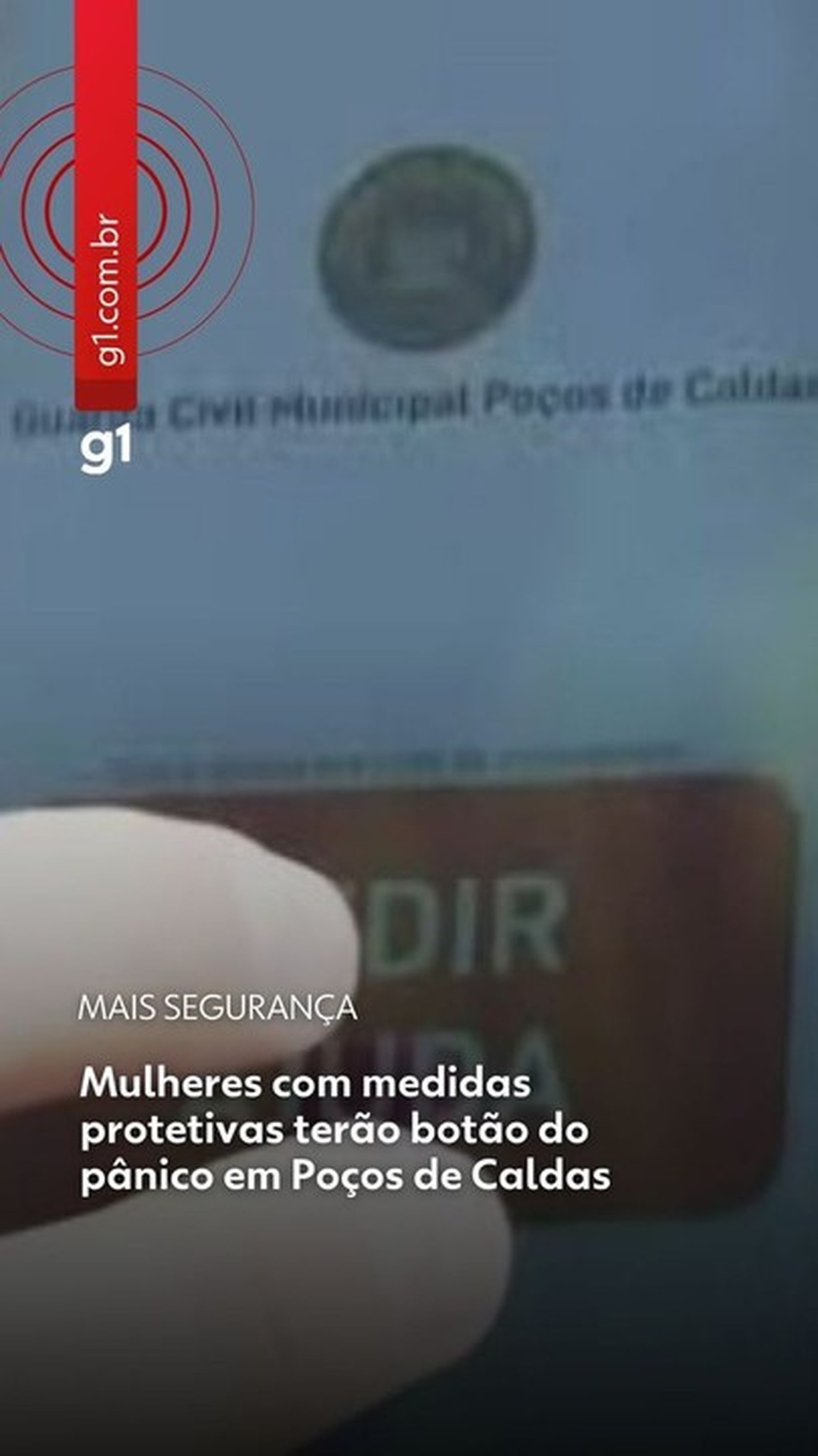 Mulheres com medidas protetivas terão botão do pânico em Poços de Caldas