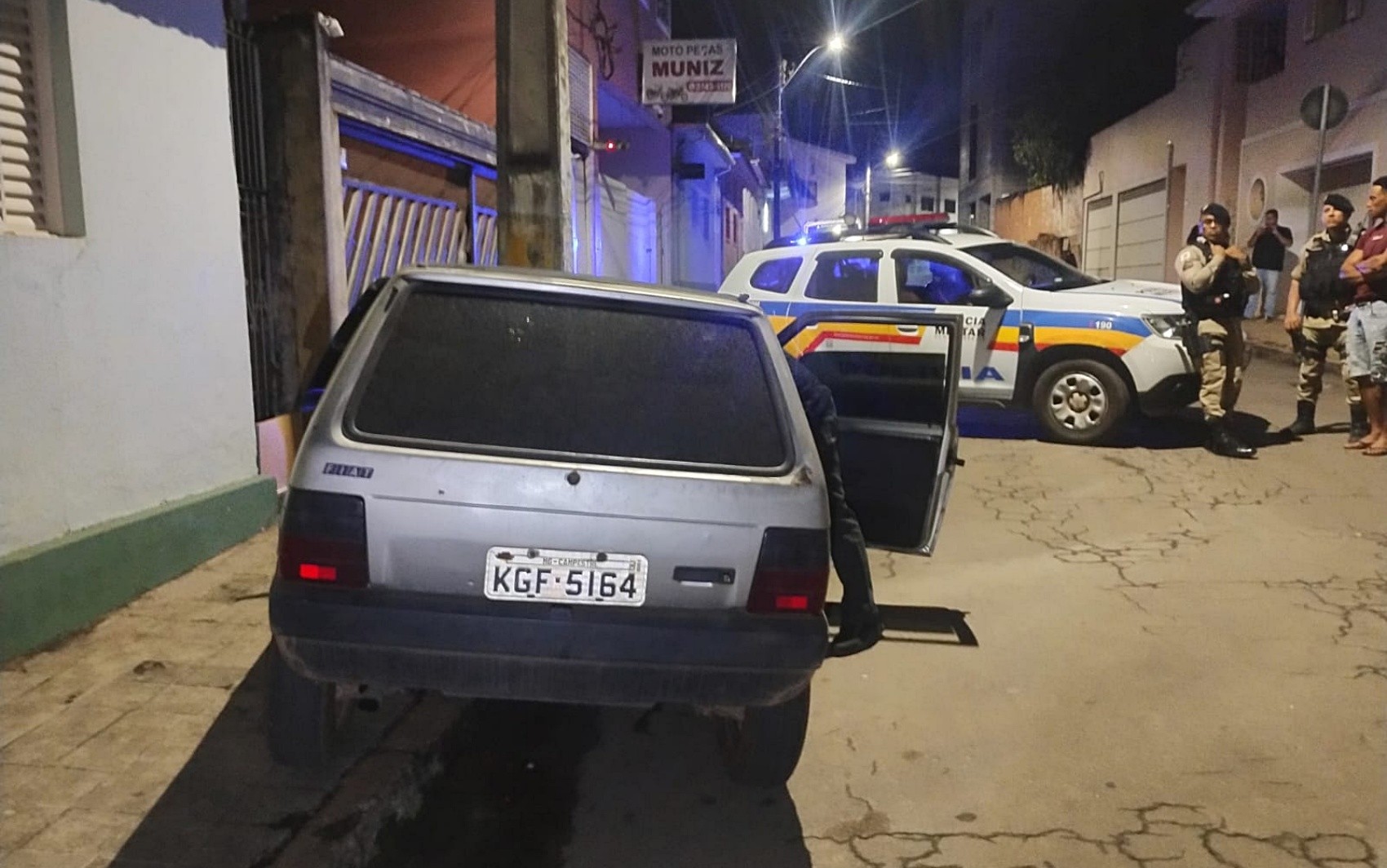 Homem morre após ser prensado contra poste em acidente em Campestre