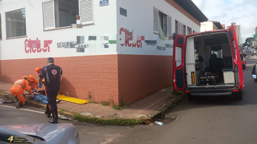 Bombeiros registram quatro acidentes de trânsito em sequência em Alfenas