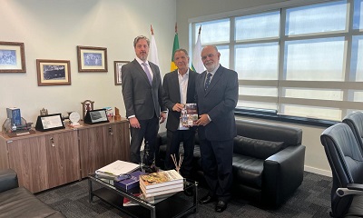 Superintendente da Escola Judicial recebe visita de cortesia