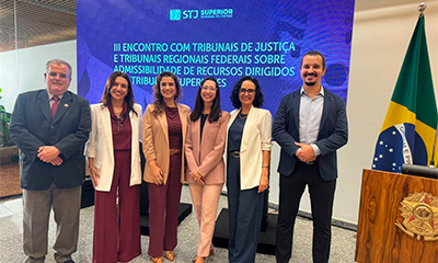 3º vice participa de encontro sobre recursos em Cortes Superiores