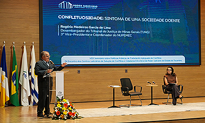 3º vice-presidente do TJMG profere palestra sobre resolução de conflitos