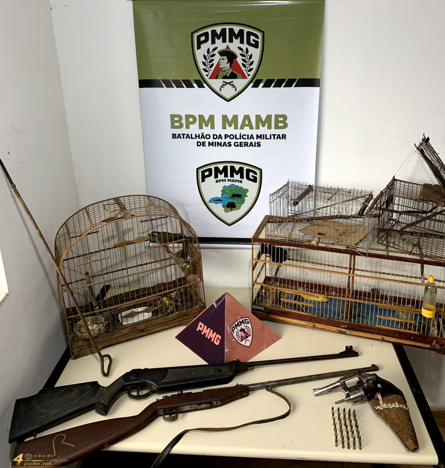 Polícia Ambiental prende homem por caça ilegal em Campos Gerais