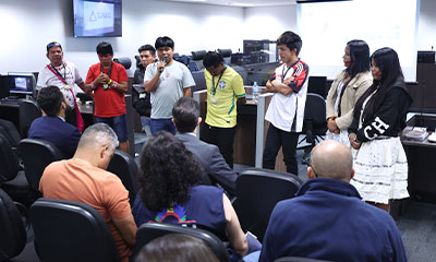 "Conhecendo o Judiciário" recebe estudantes Maxakali