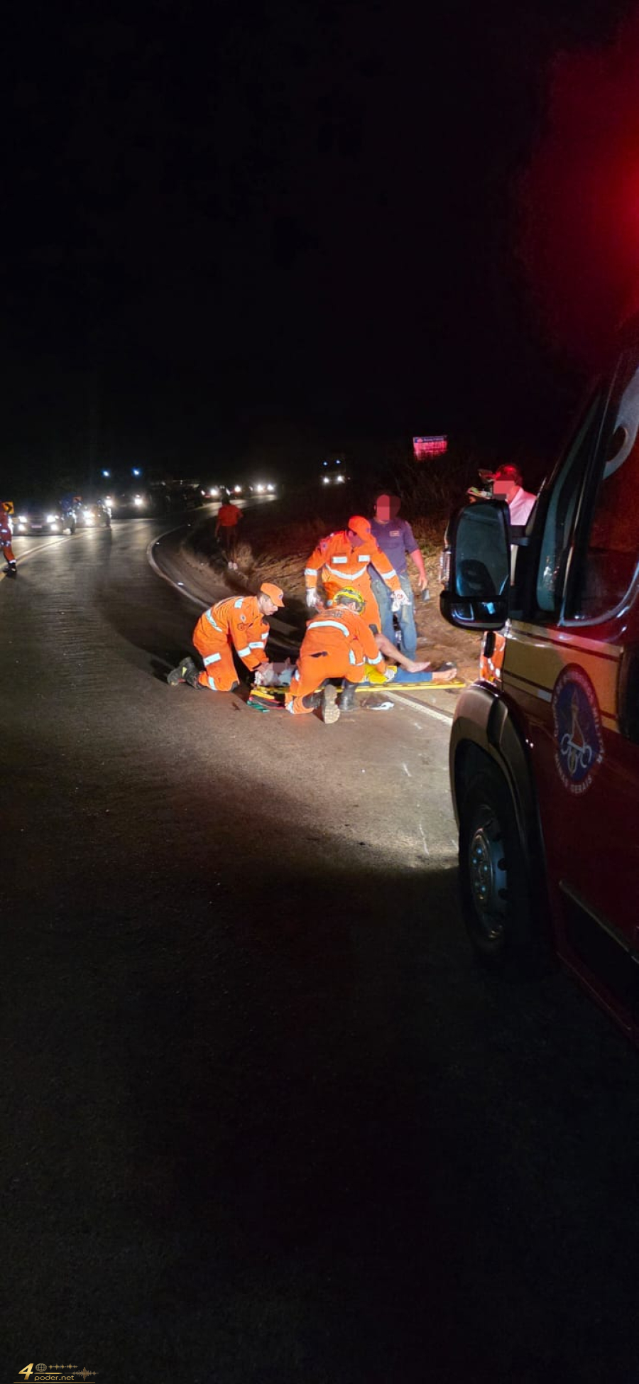 Motociclista fica gravemente ferido em colisão na MGC-369 em Alfenas