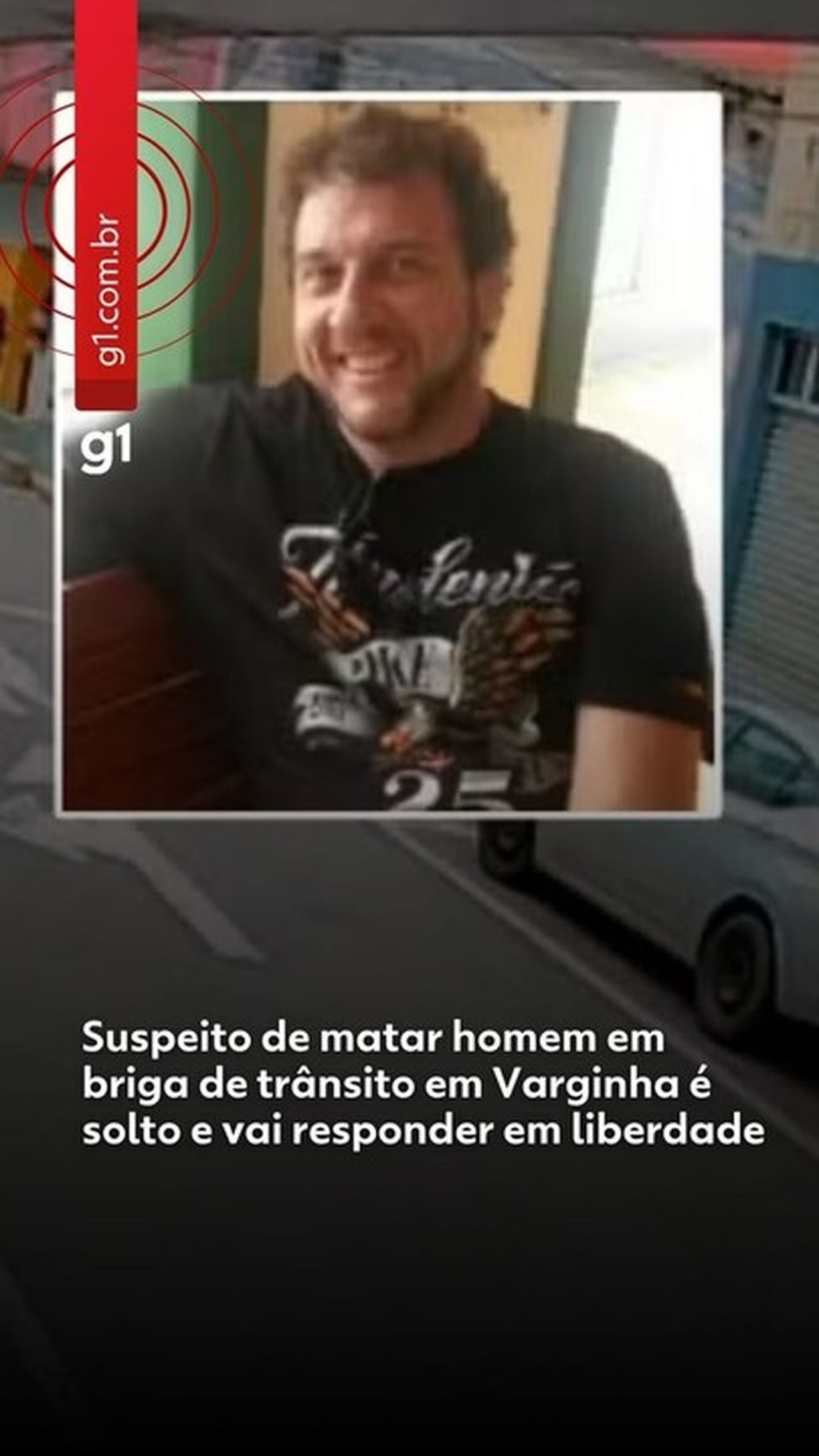 Suspeito de matar homem em briga de trânsito em Varginha é solto e vai responder em liberdade