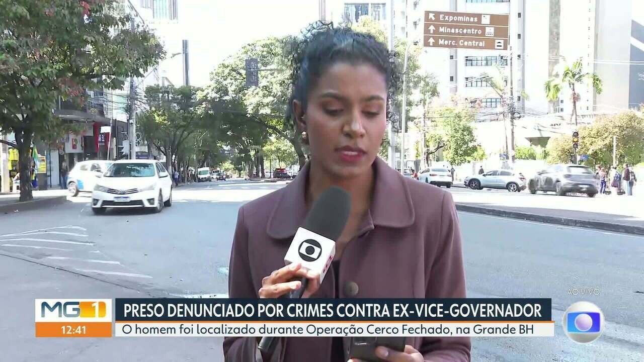 PF prende homem denunciado por roubo e extorsão a ex-vice-governador de MG