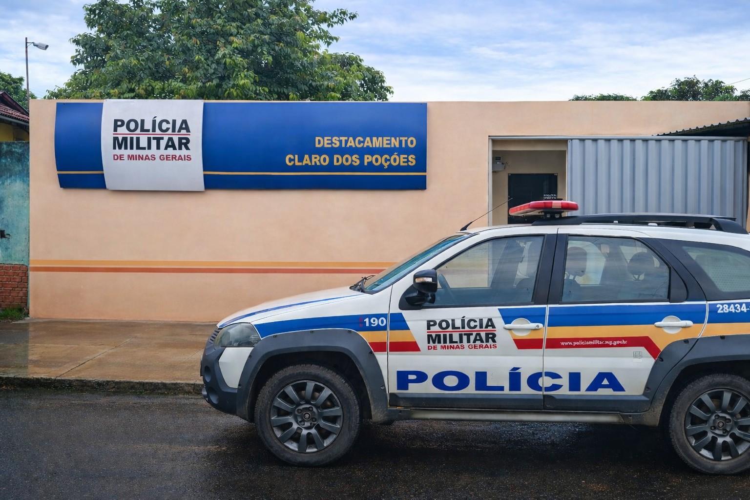 Briga entre irmãos por volume da televisão acaba um deles baleado em Claro dos Poções