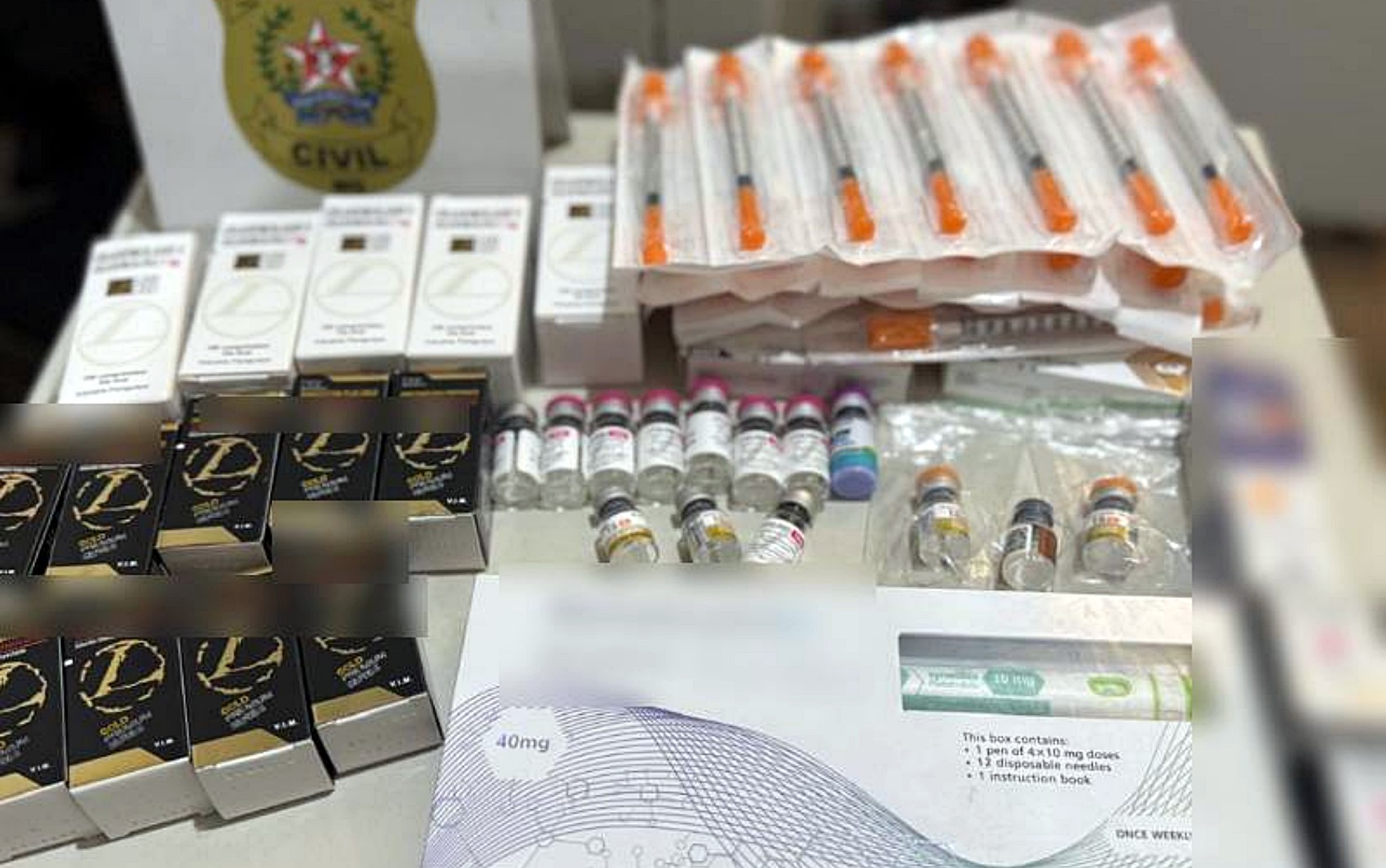 Polícia apreende medicamentos para emagrecimento e hormônios vendidos irregularmente em MG