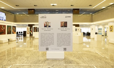 Galeria de Arte recebe 25 obras de Darío Velasco e Ricardo Horta