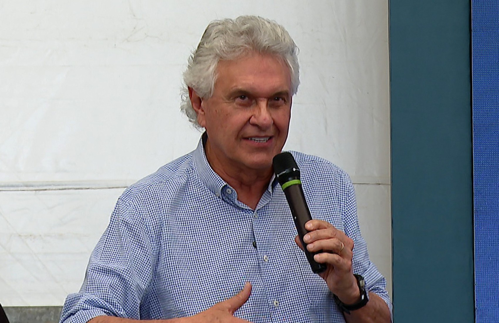 Caiado diz que Lula e Flávio evitam debates: 'Muito a esconder e pouco a mostrar'