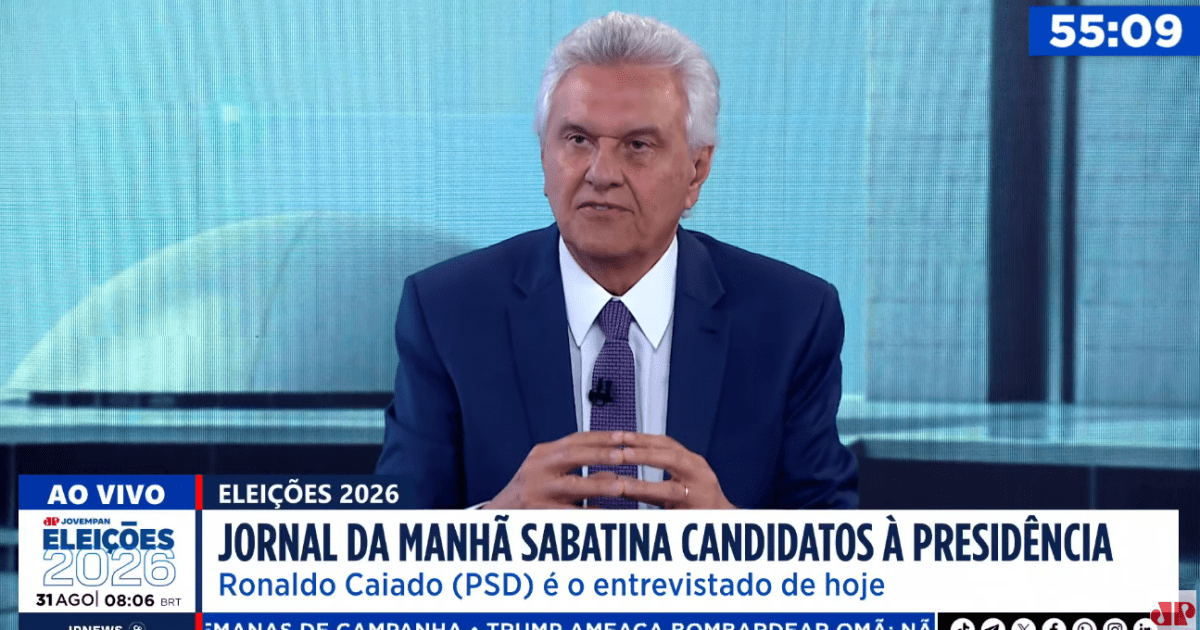 Caiado critica Moraes por novos desdobramentos do Master: ‘Fora de qualquer limite aceitável’