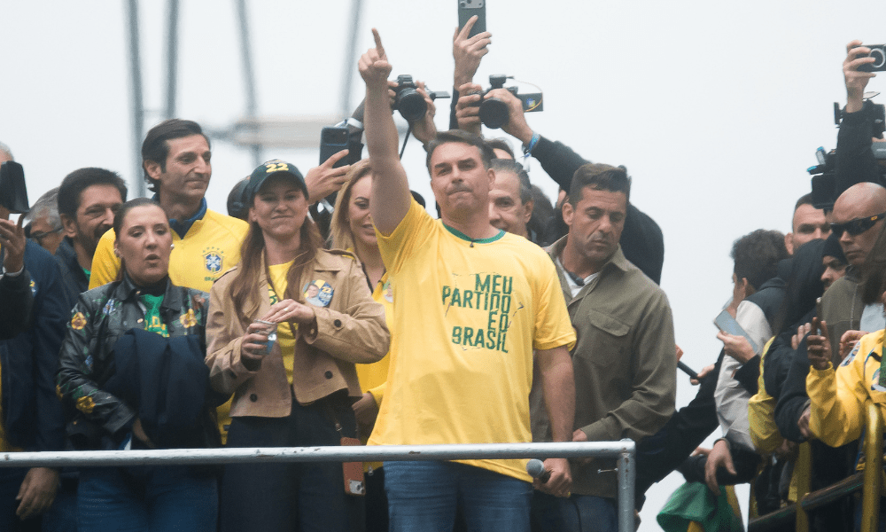 Na Paulista, 7 de Setembro de Flávio teve STF no centro e apoio a Mendonça