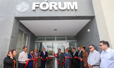 Novo Fórum Presidente João Pinheiro é inaugurado em Andrelândia