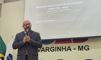 OAB Varginha sedia palestra do Cejusc sobre mediação de conflitos