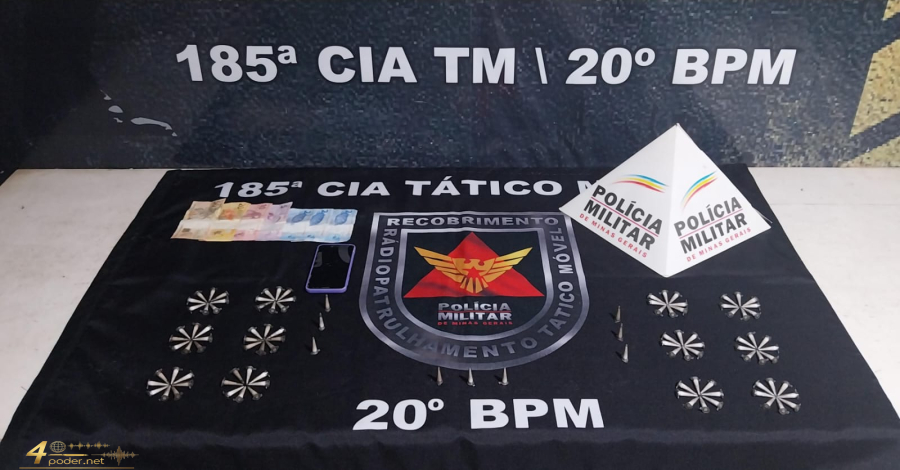 Polícia Militar prende mulher por tráfico de drogas em Pouso Alegre