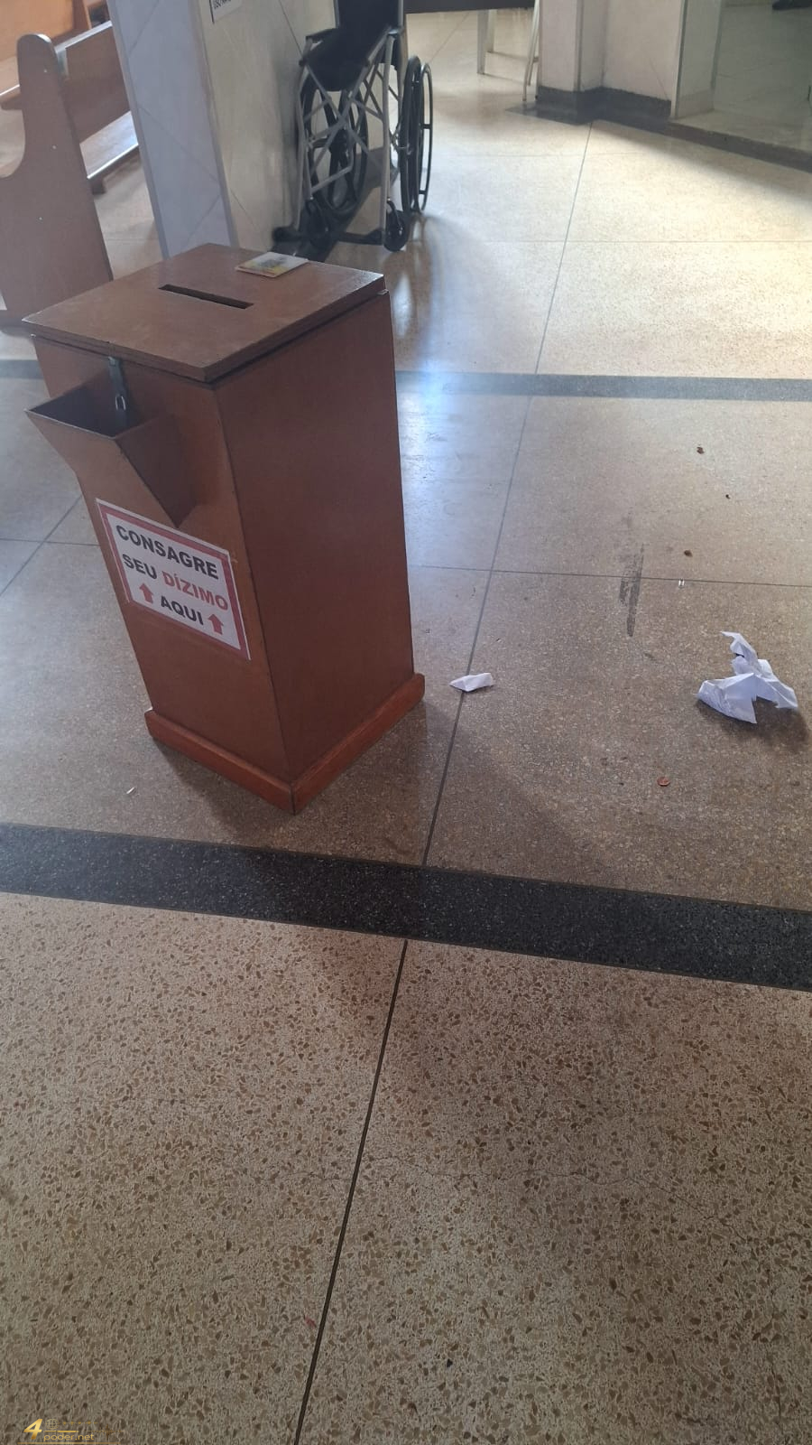 Igreja Matriz São Sebastião e São Cristóvão é alvo de furto e vandalismo durante a madrugada