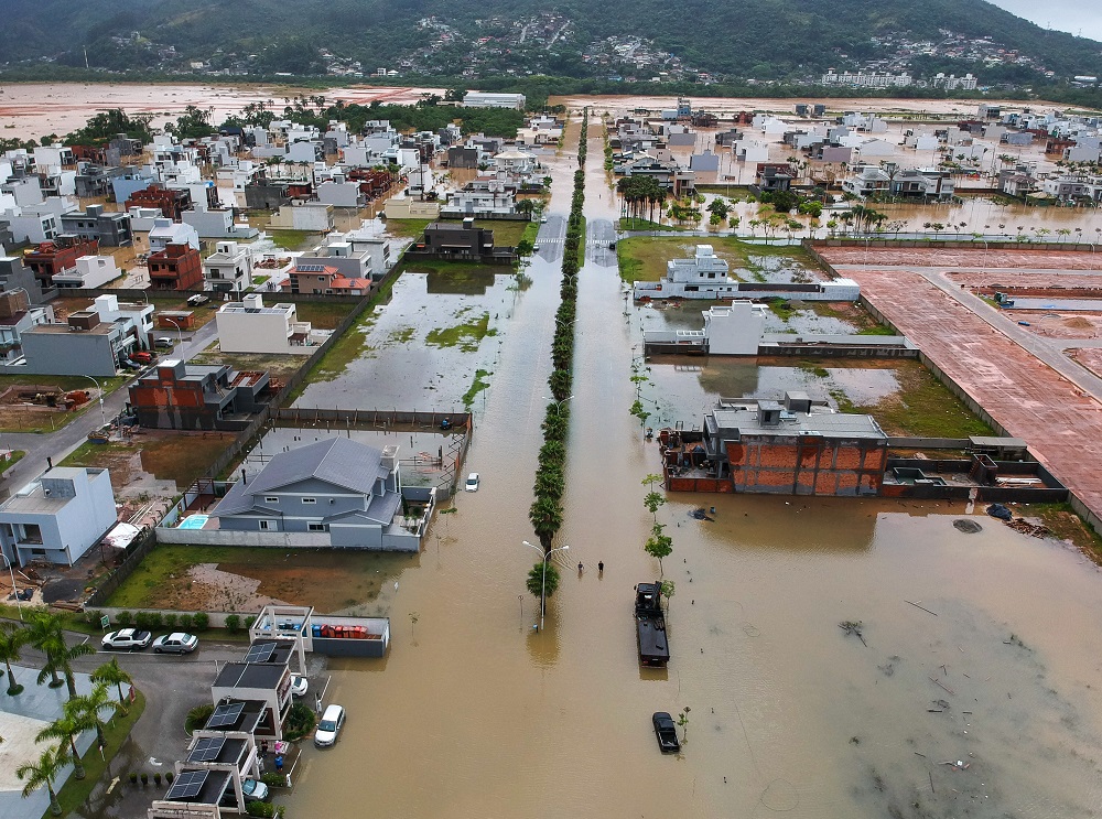 Mais de 80% das cidades brasileiras sofreram desastres causados por chuvas nos últimos quatro anos, revela relatório