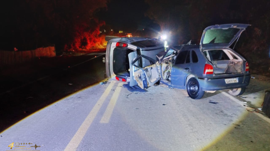 Bombeiros atendem acidentes fatais e incêndio em quatro cidades de MG