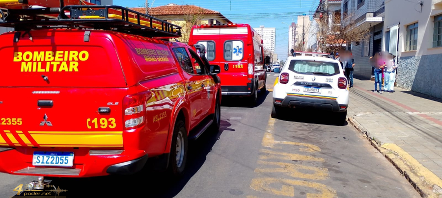 Colisões em Alfenas mobilizam Bombeiros e deixam uma vítima grave