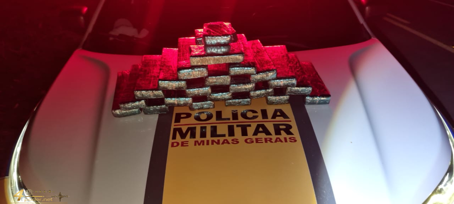 Polícia Militar Rodoviária apreende 21 barras de maconha na MGC-369 em Alfenas