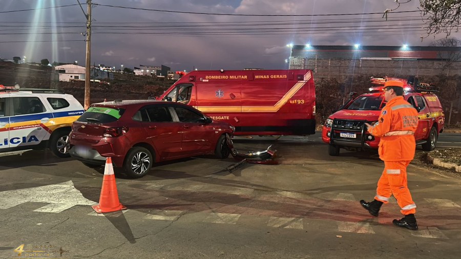 Três acidentes graves em Alfenas mobilizam Bombeiros e SAMU em agosto